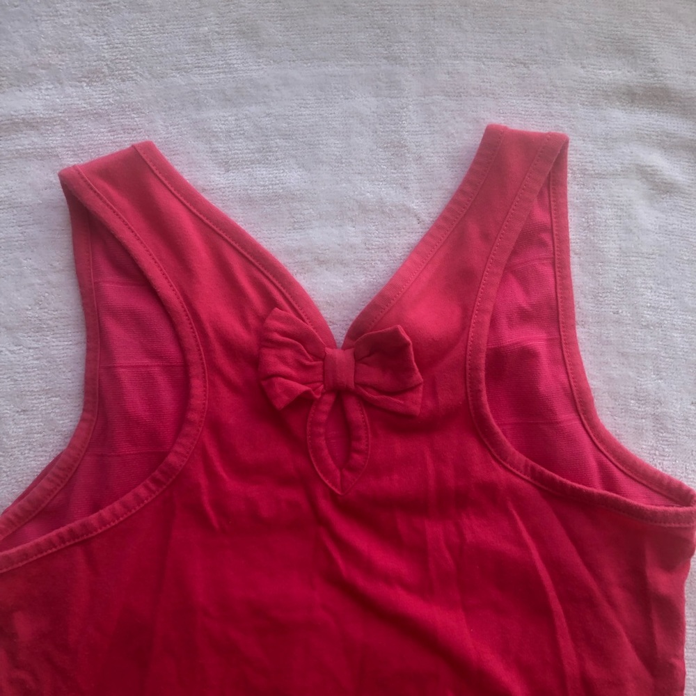 Pink Ruffle Tank Top - Picture 2 of 2